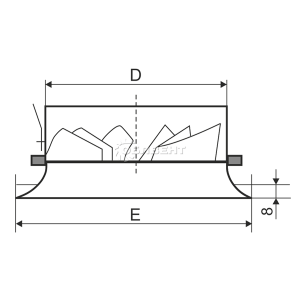 Диффузоры вихревые SD-A Схема 